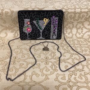 Mary Frances After Hours Beaded Cocktails Crossbody/Clutch